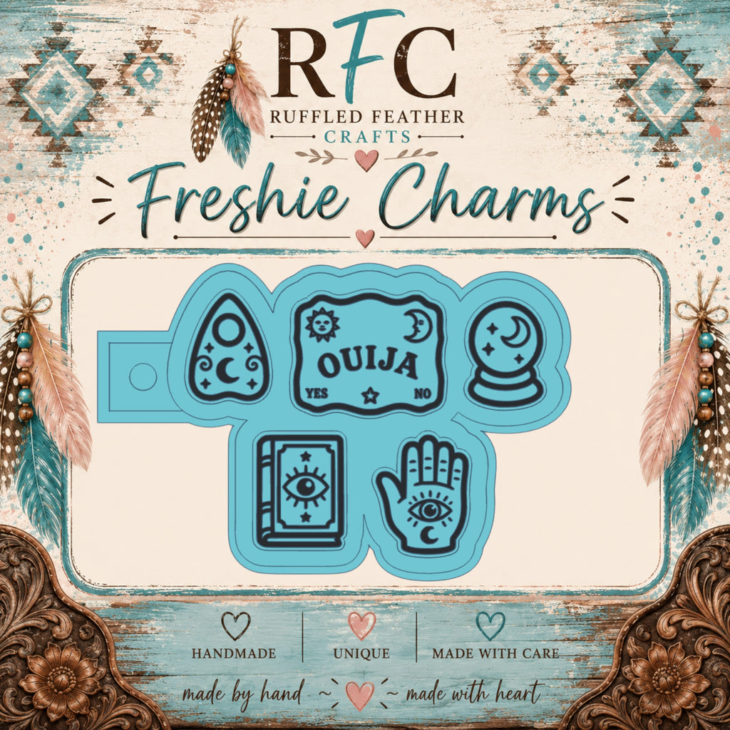 Mystic Ouija Freshie Charm Set | Mini Scented Car Freshies