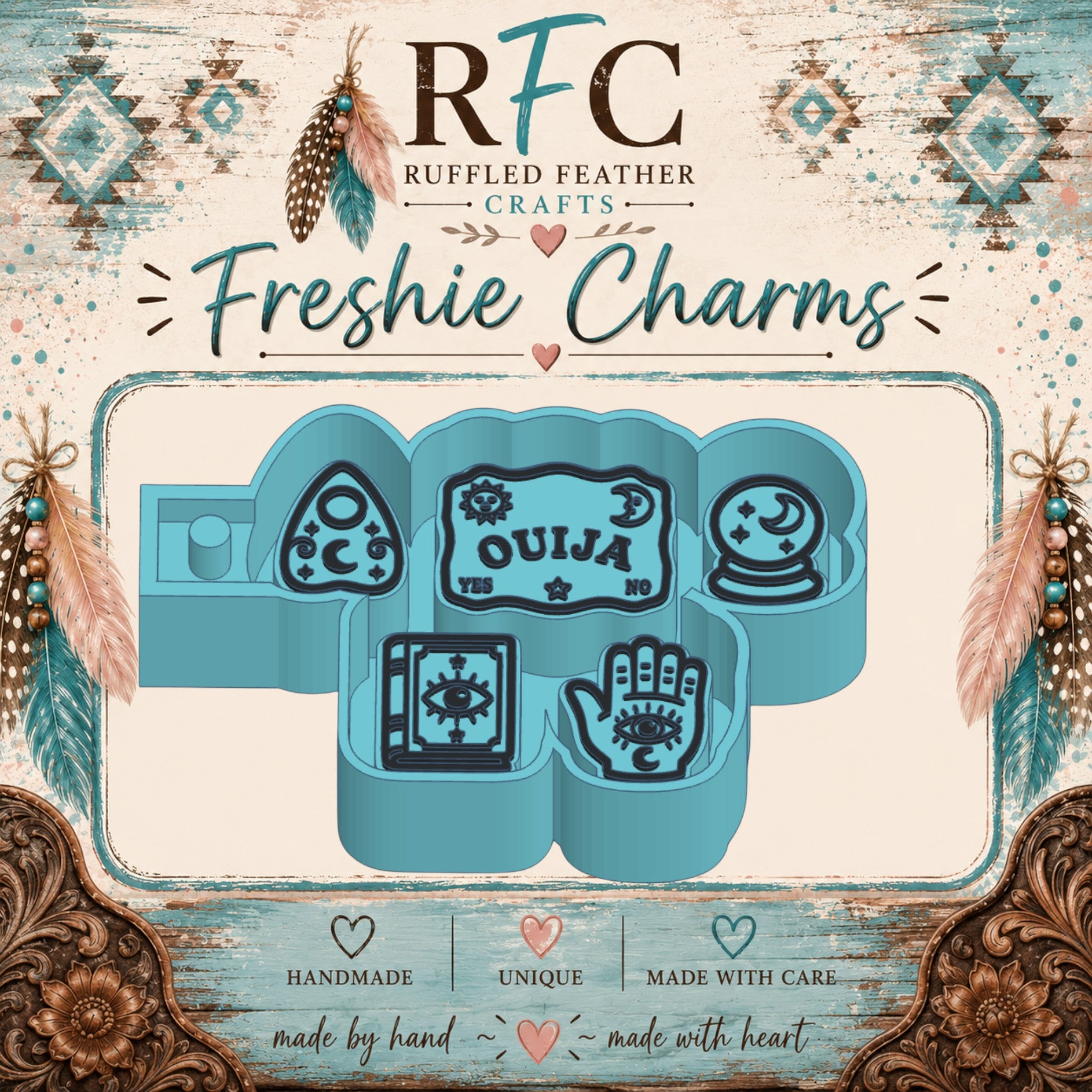 Mystic Ouija Freshie Charm Mold Set