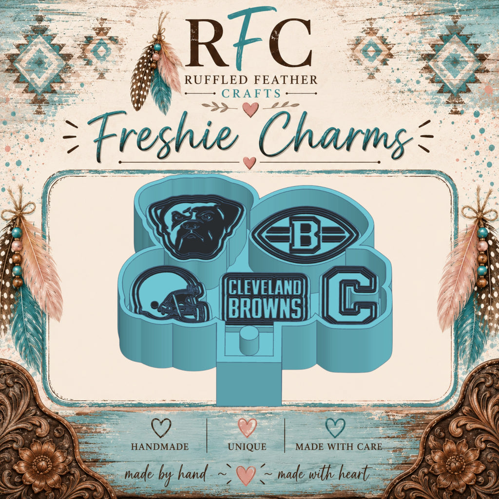 Cleveland Browns Freshie Charm Mold