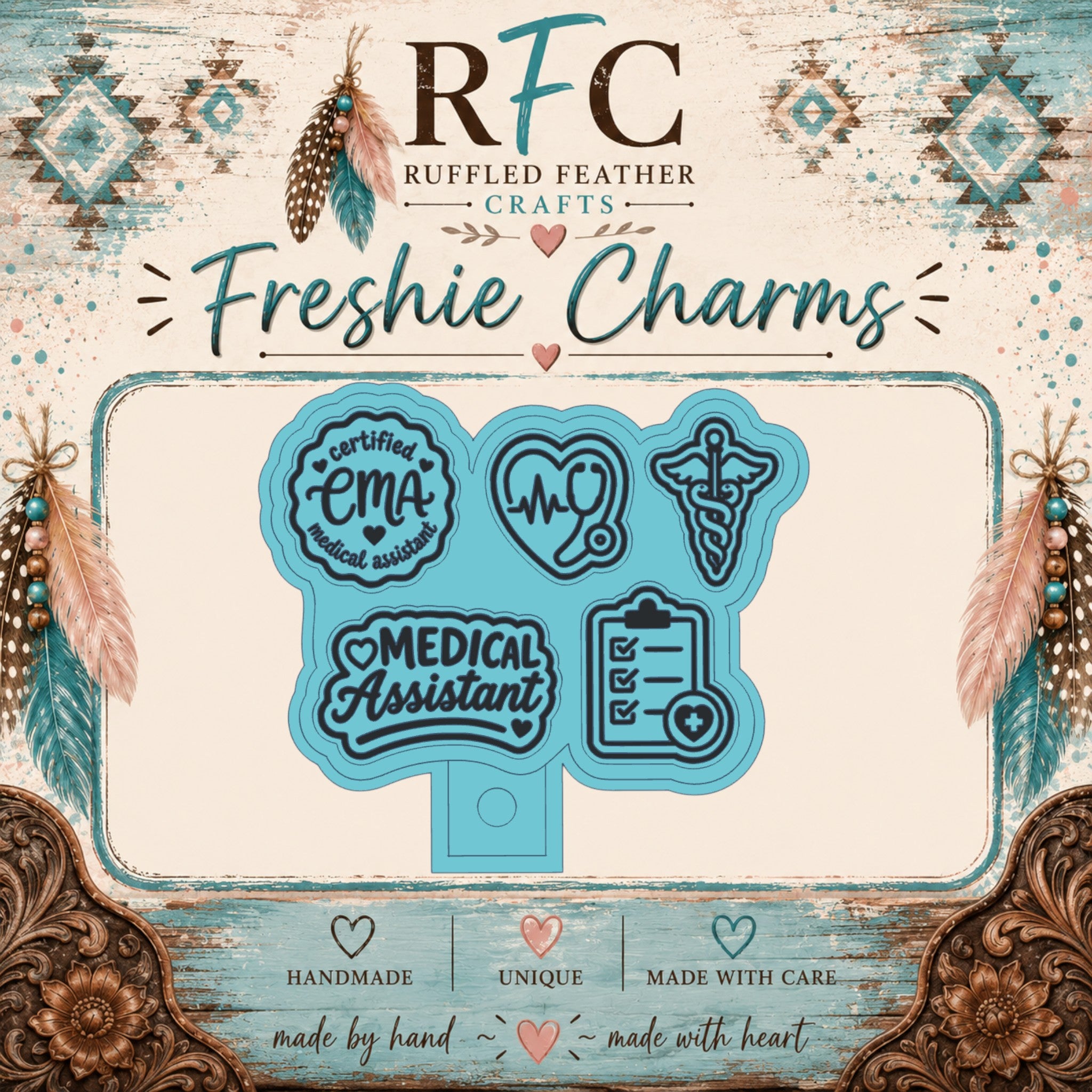 Certified Medical Assistant Freshie Charm Mold