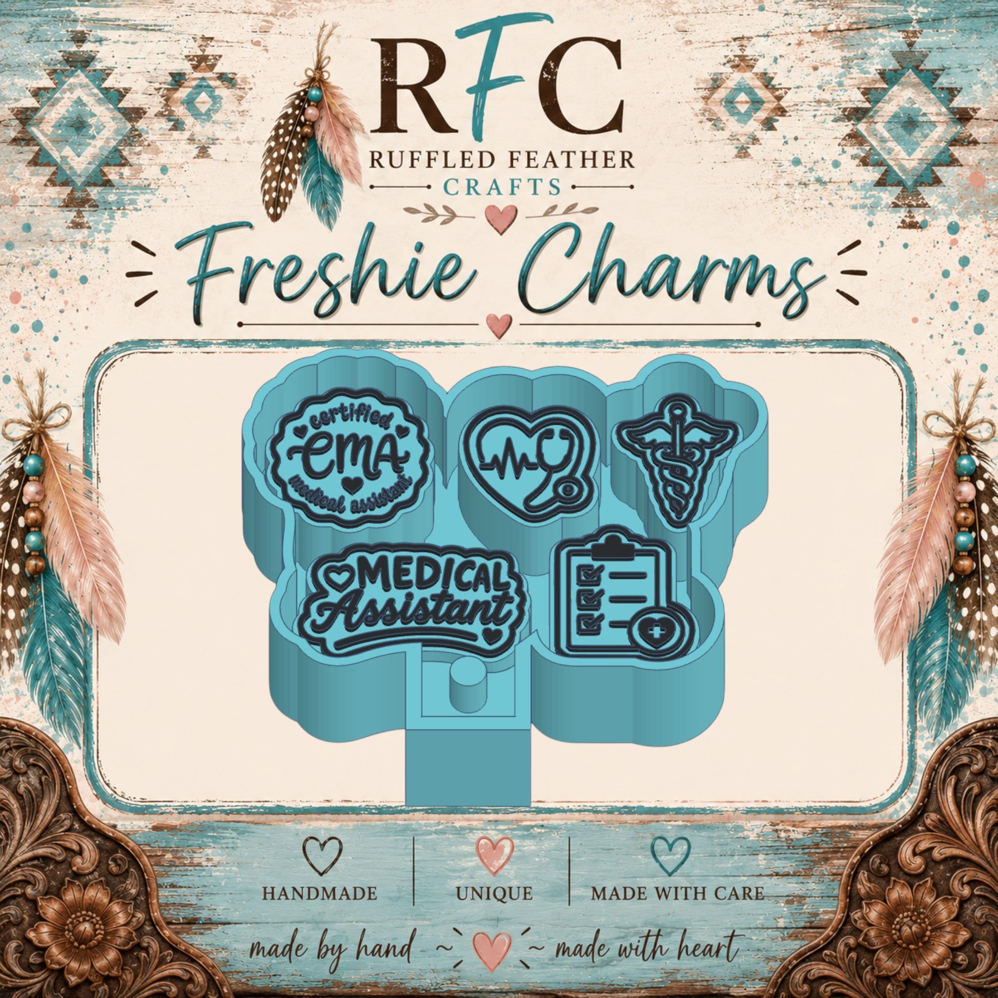 Certified Medical Assistant Freshie Charm Mold