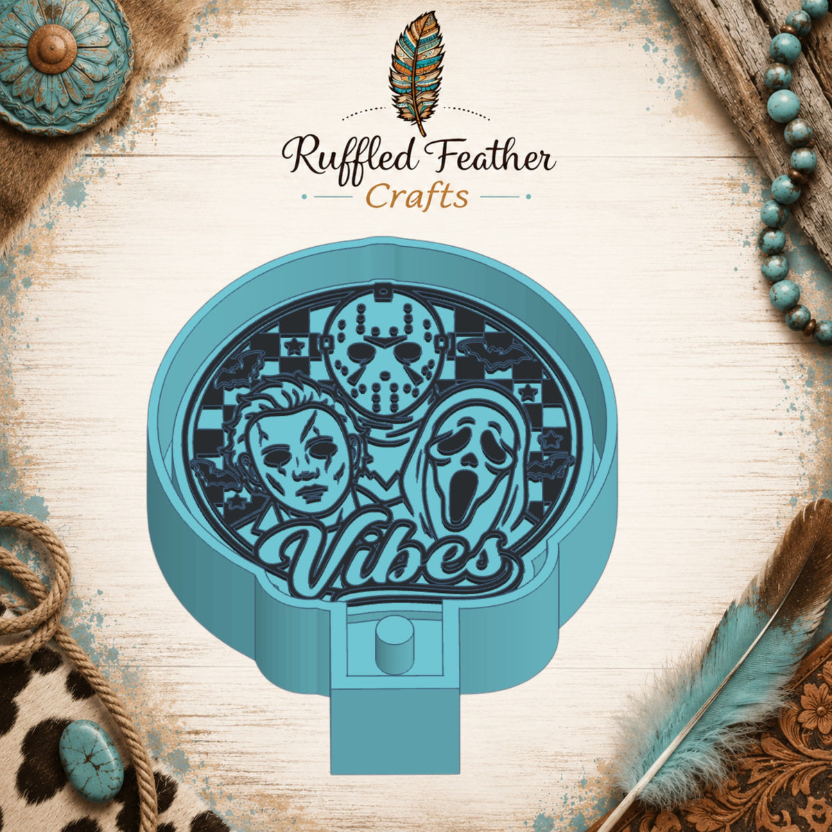 Horror Vibes Freshie Mold