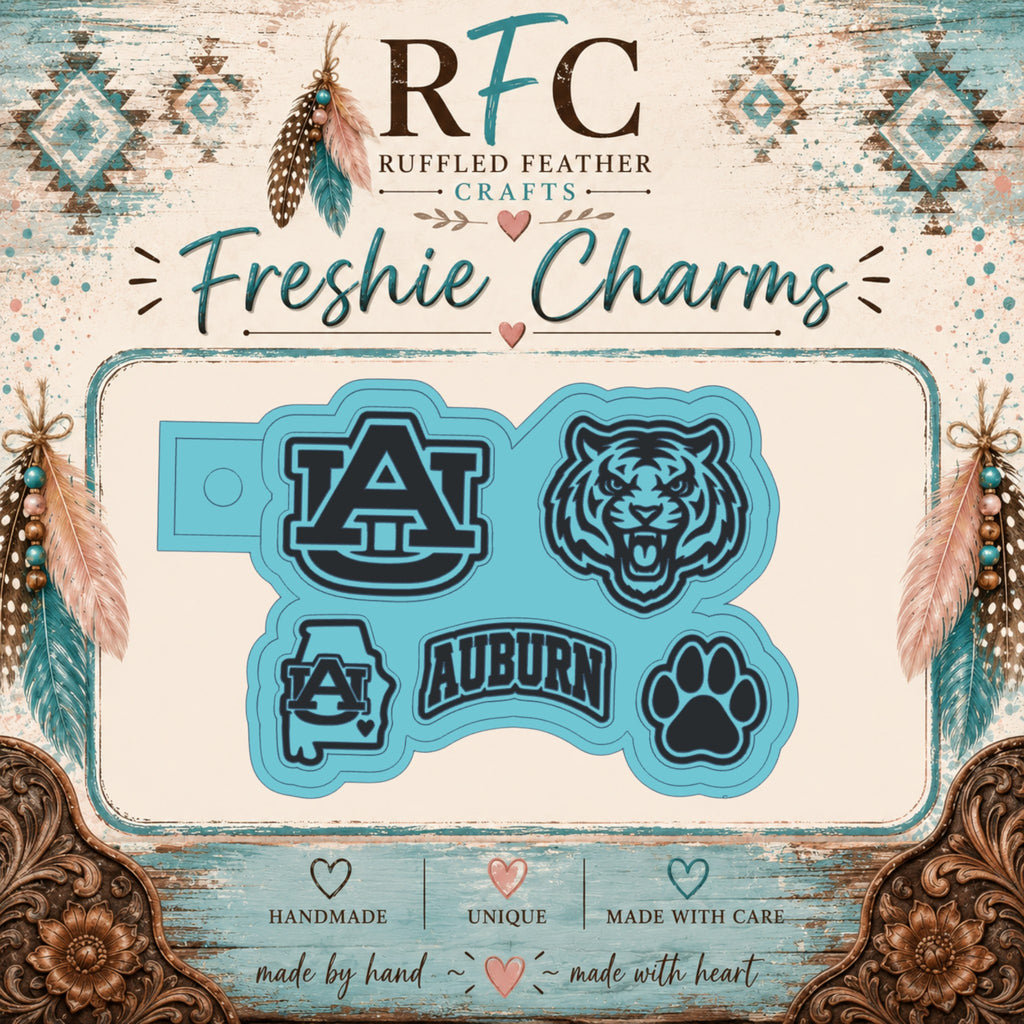 Auburn Tigers Freshie Charm Mold