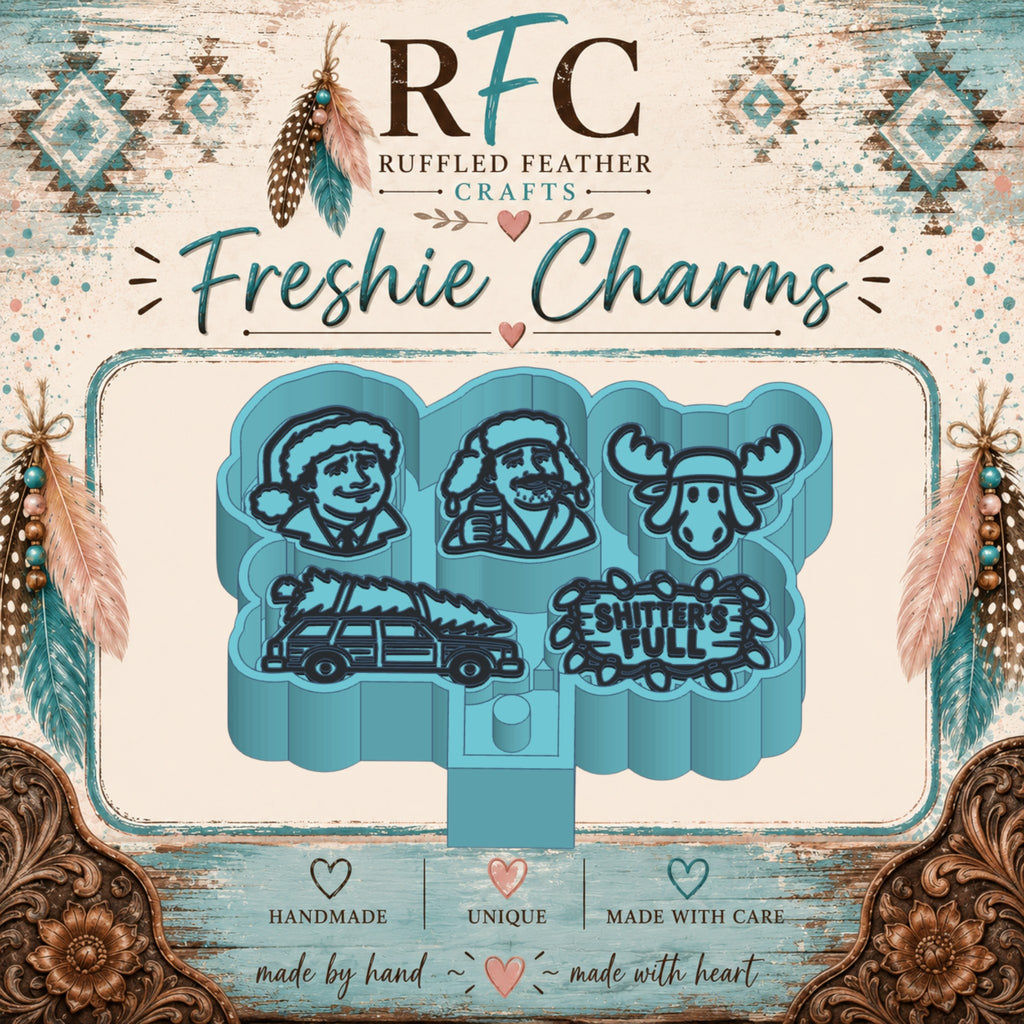 Christmas Vacation Freshie Charm Mold