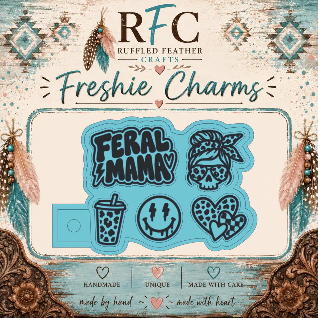 Feral Mama Freshie Charm Mold