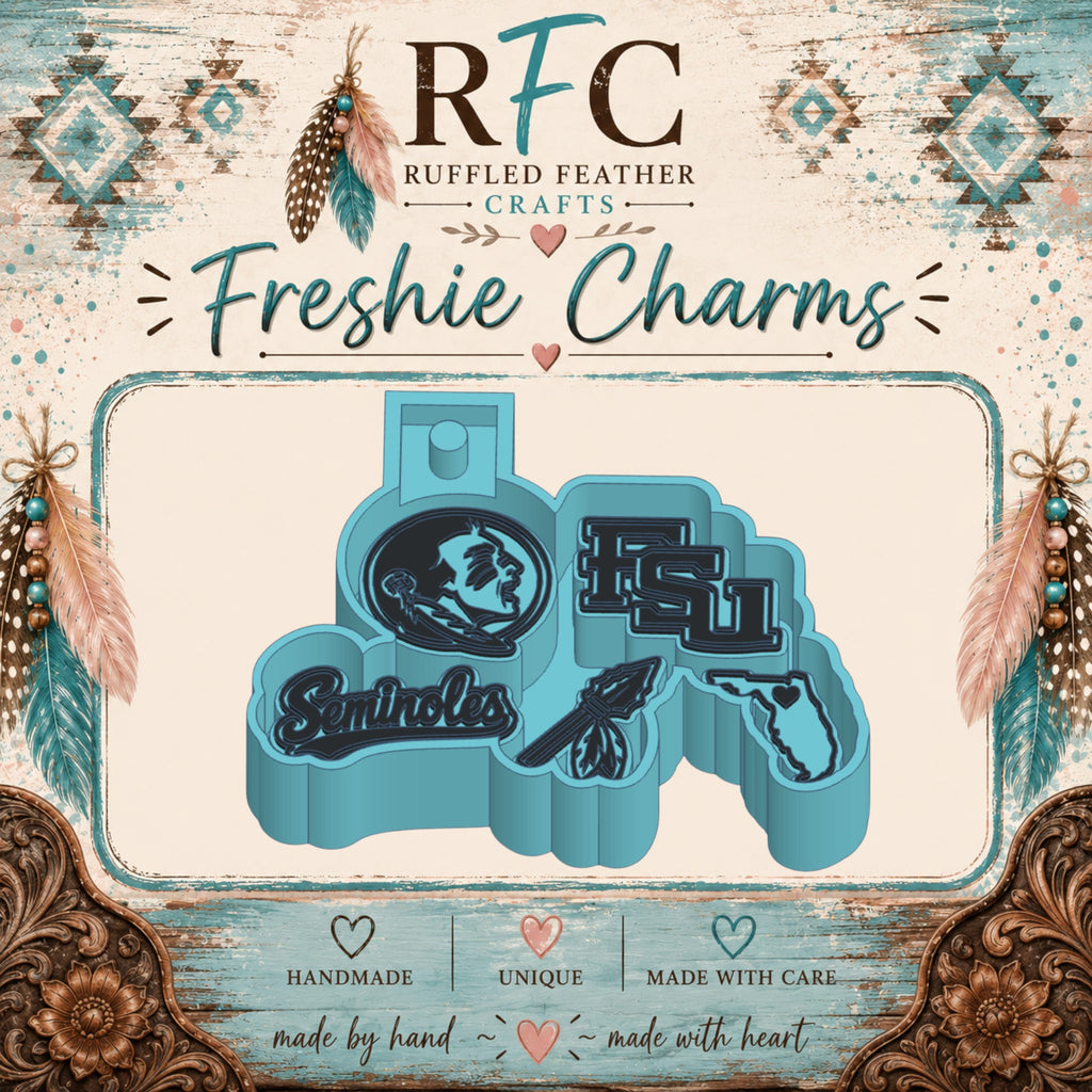 Florida State Seminoles Freshie Charm Mold