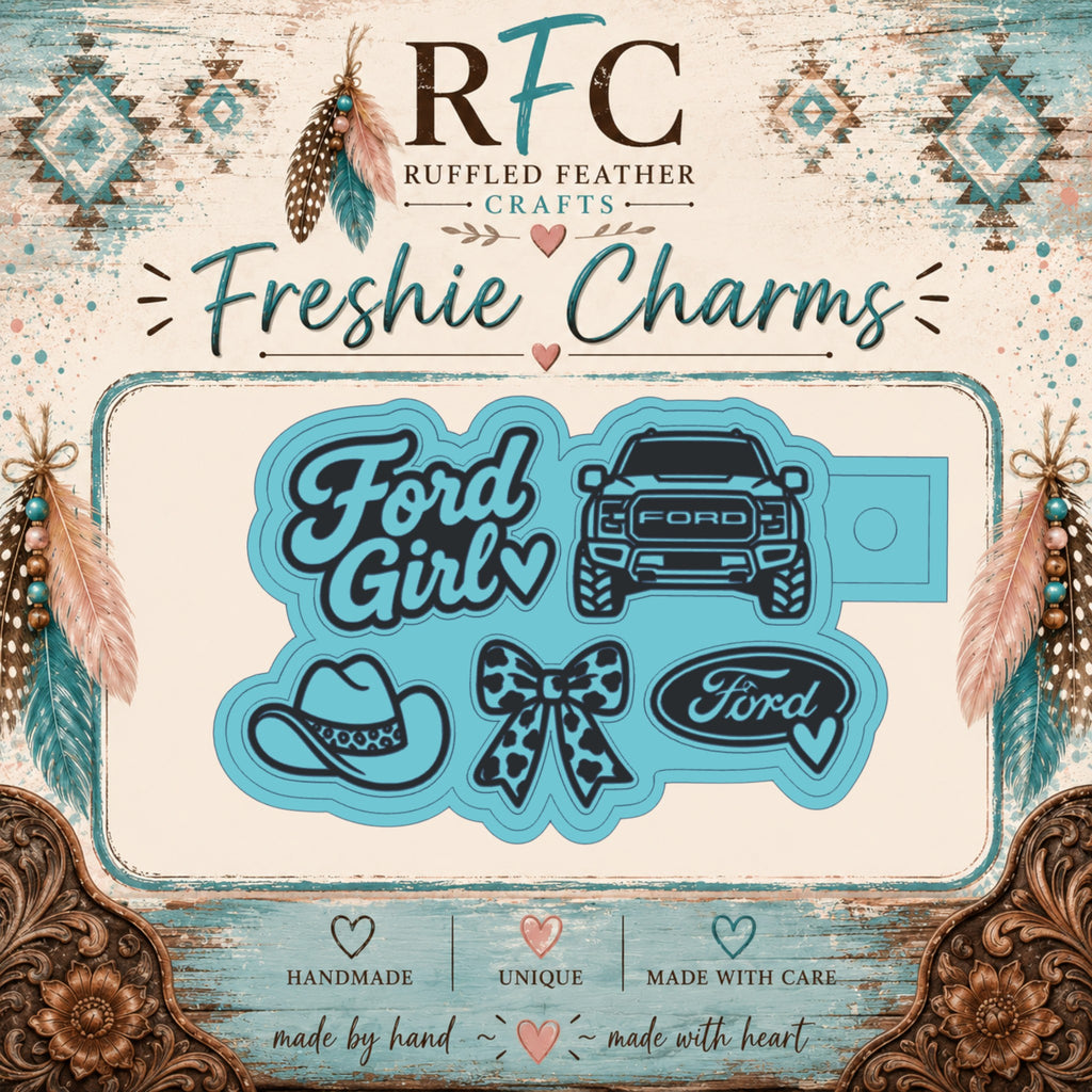 Ford Girl Freshie Charm Mold