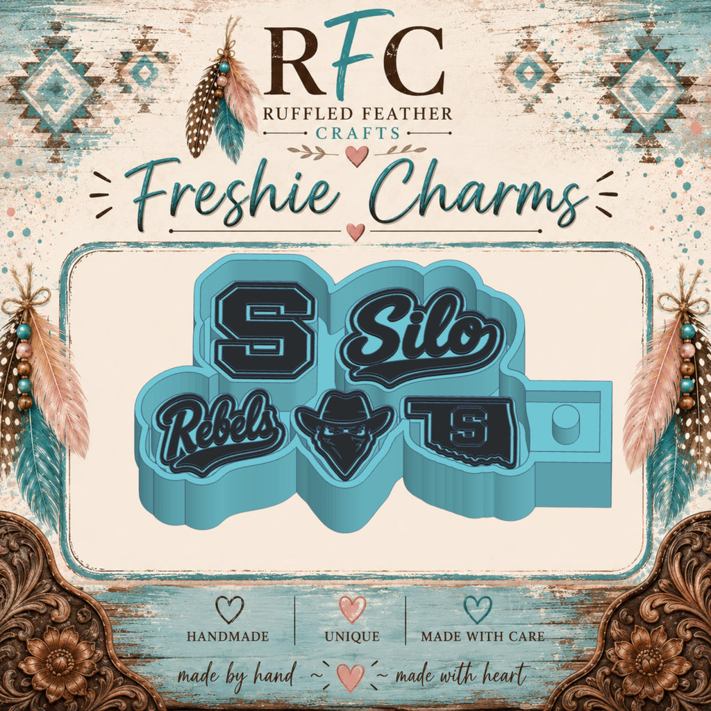 Silo Rebels Freshie Charm Mold