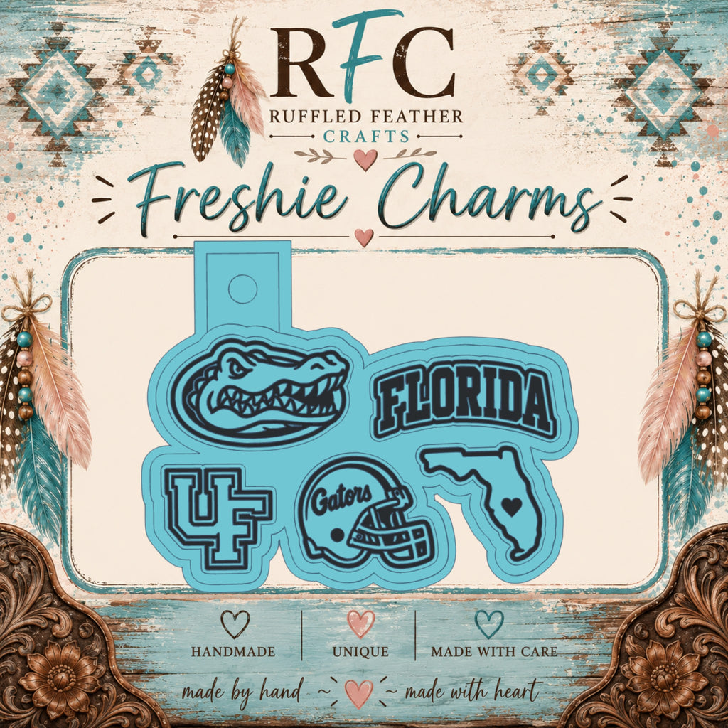 Florida Gators Freshie Charm Mold