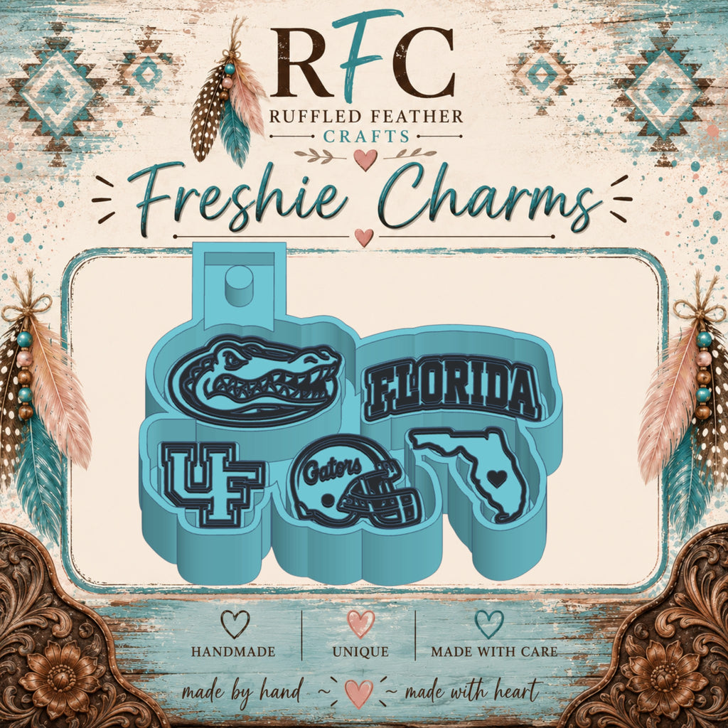 Florida Gators Freshie Charm Mold