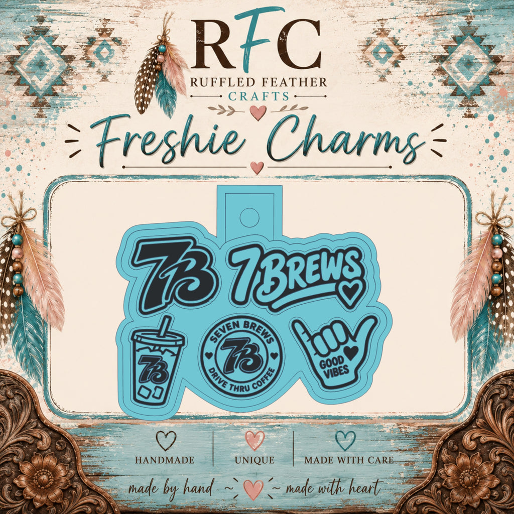 7 Brew Freshie Charm Mold