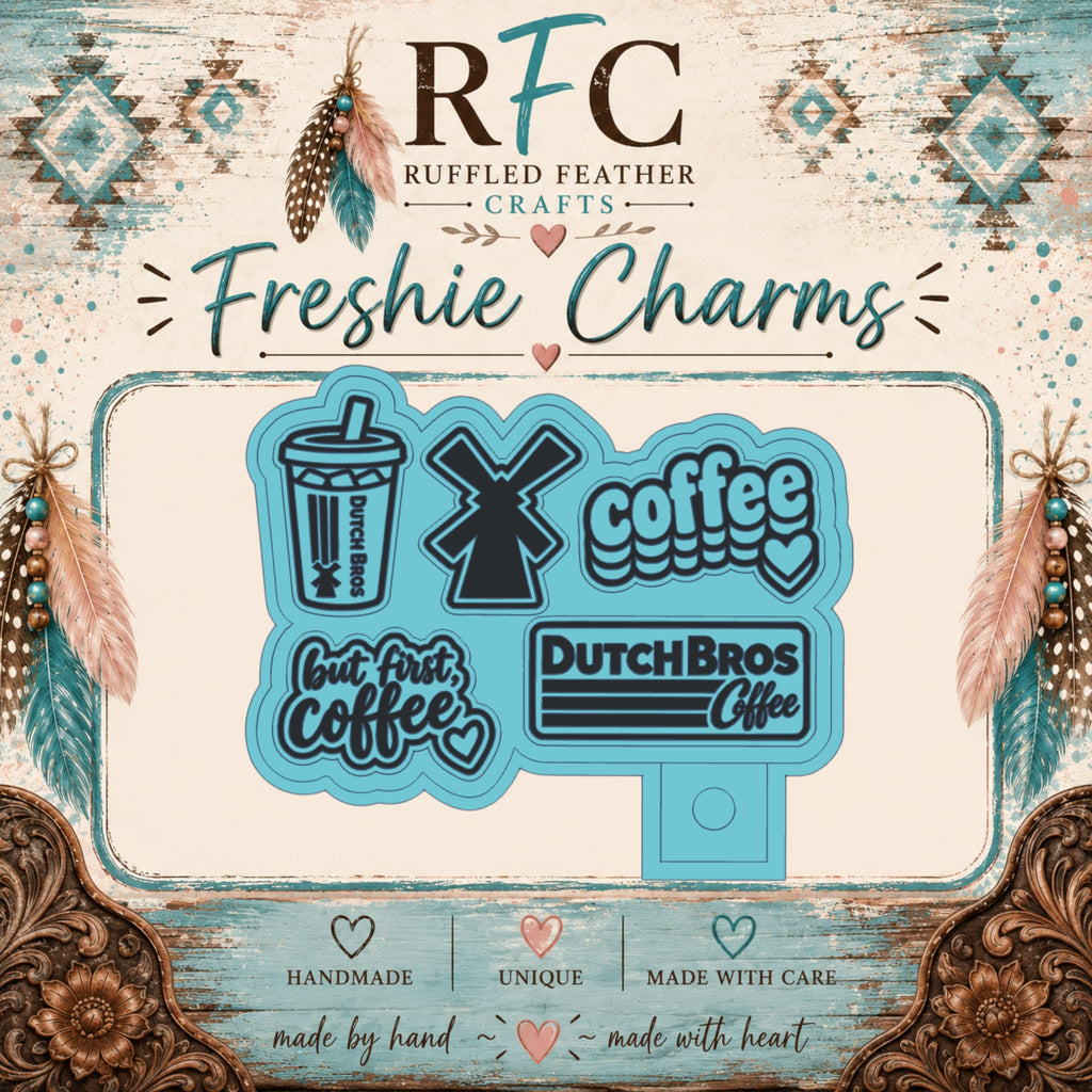 Dutch Bros Coffee Freshie Charm Mold