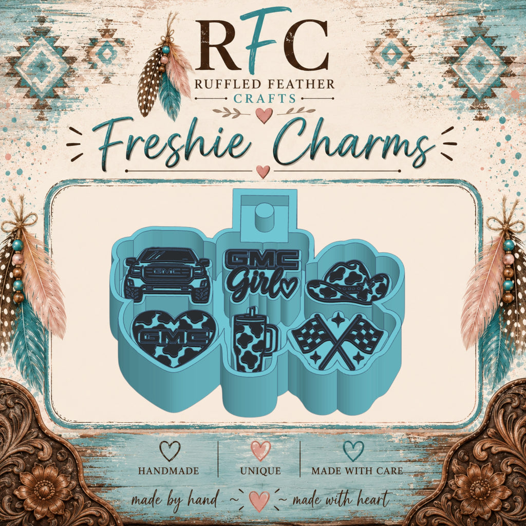 GMC Girl Freshie Charm Mold