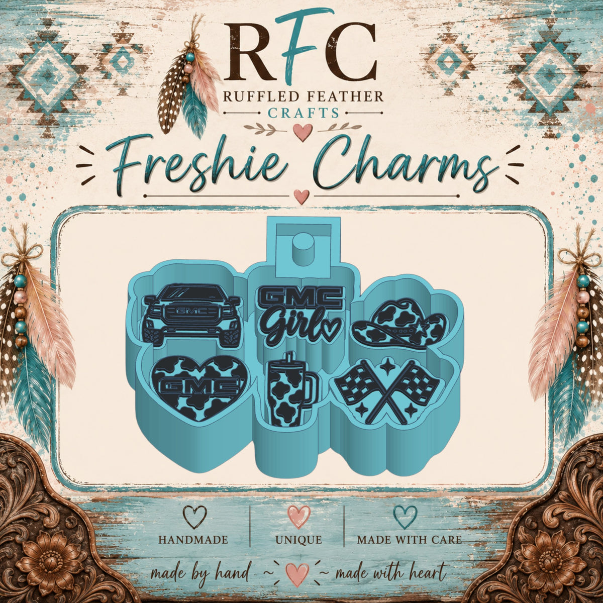 GMC Girl Freshie Charm Mold