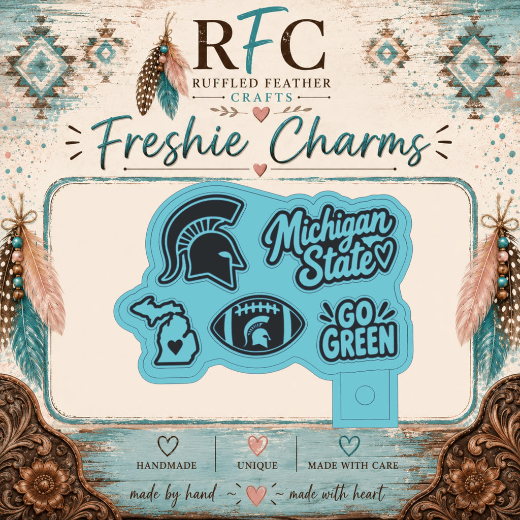 Michigan State Spartans Freshie Charm Mold