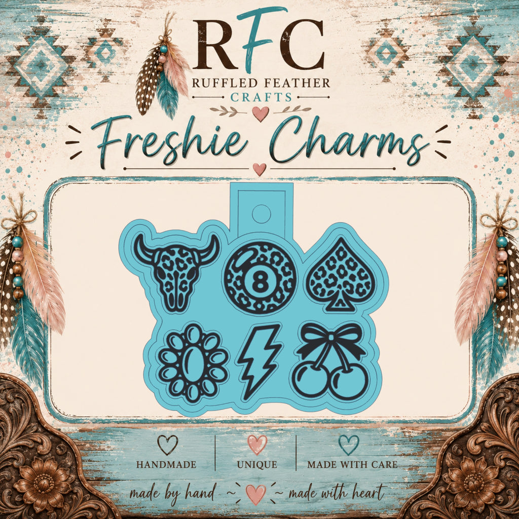 Western Leopard Freshie Charms