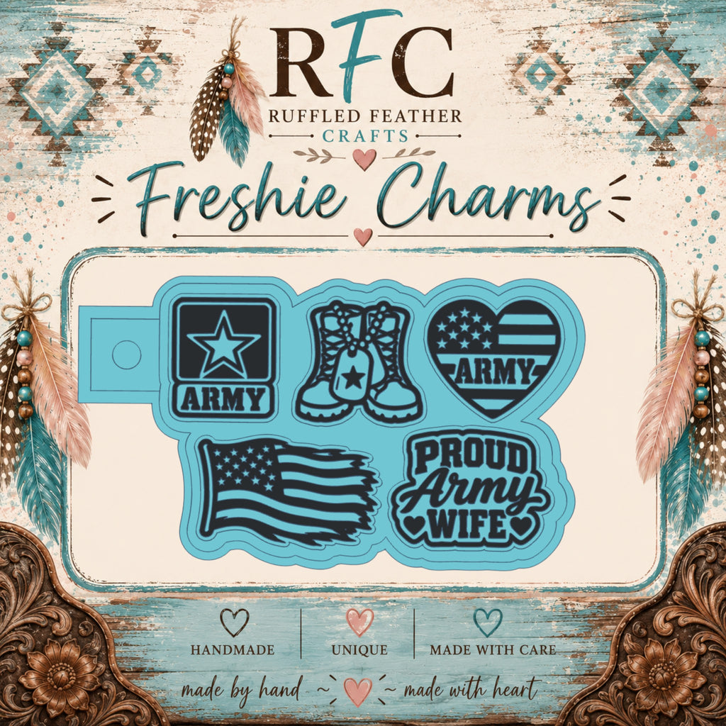 Army Wife | Silicone Freshie Charm Mold