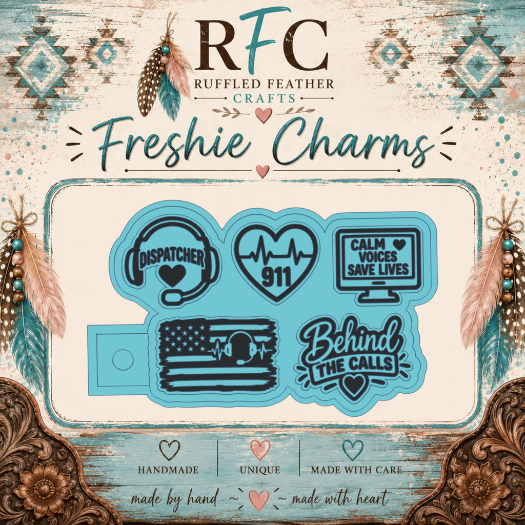 Dispatcher | Finished & Scented Freshie Charm Set