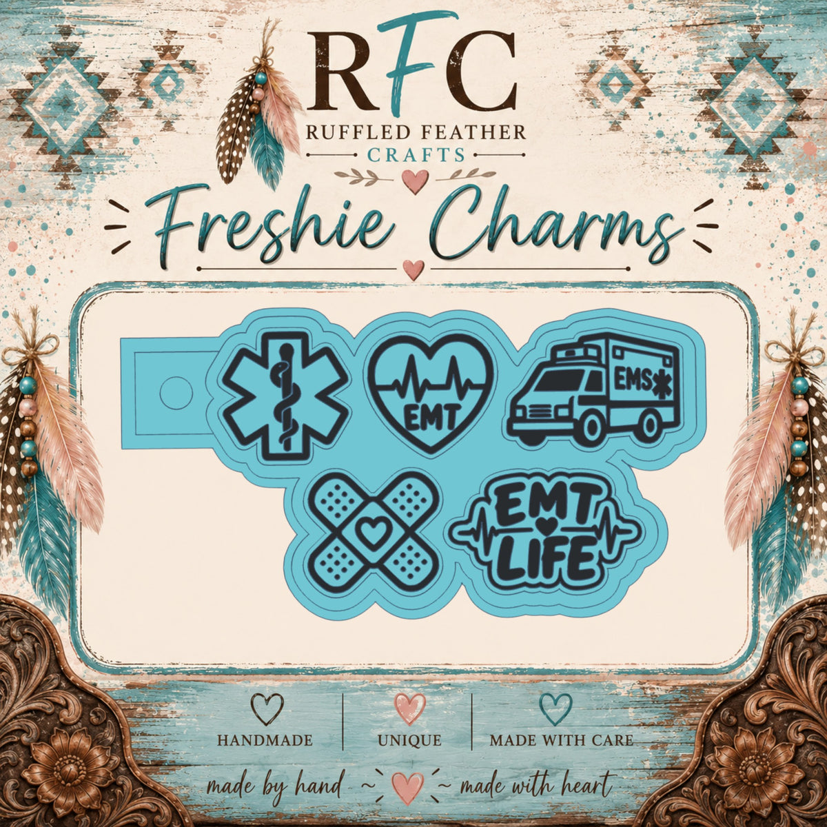 EMT | Finished & Scented Freshie Charm Set