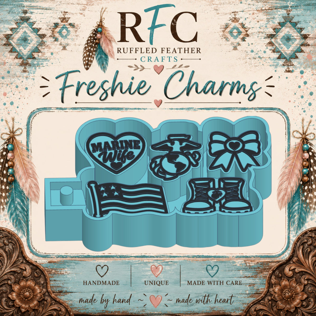 Marine Wife | Silicone Freshie Charm Mold