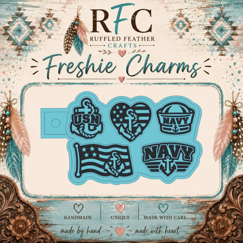 Navy | Silicone Freshie Charm Mold