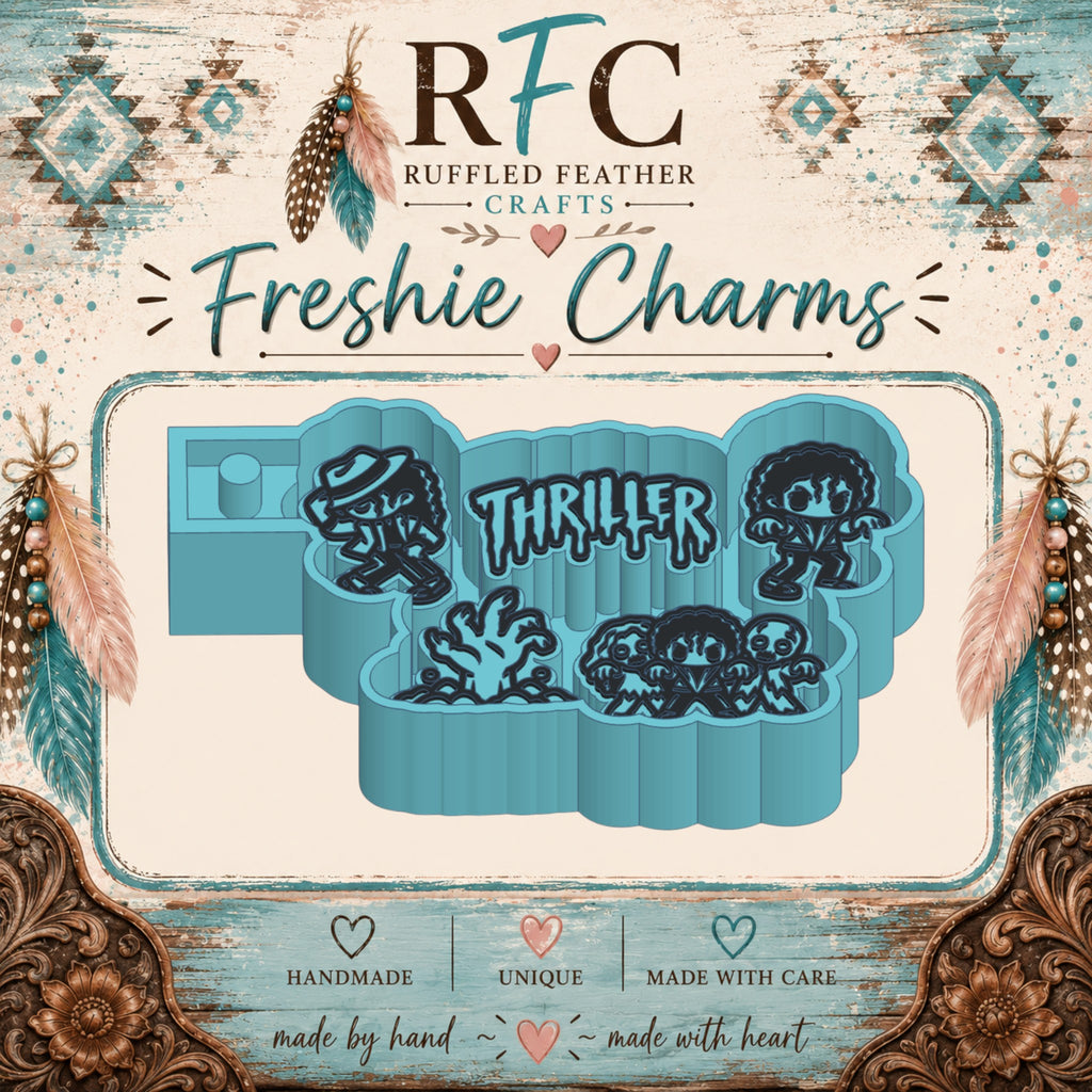 Thriller | Silicone Freshie Charm Mold