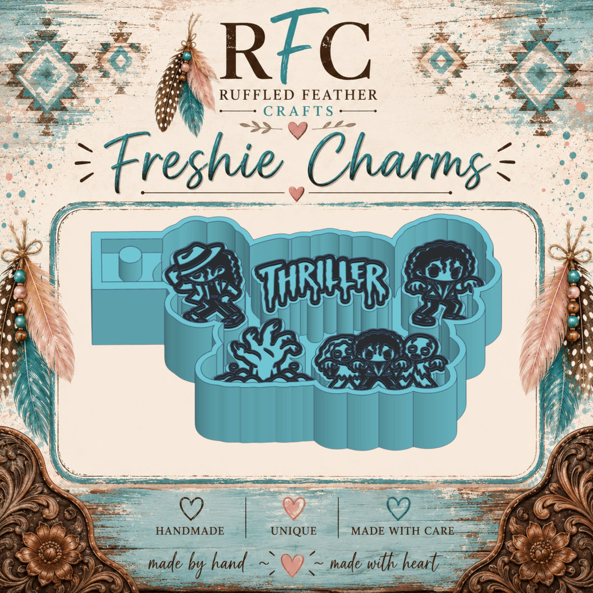 Thriller | Silicone Freshie Charm Mold