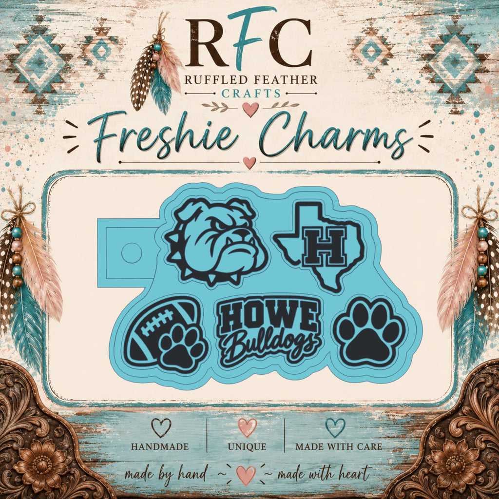 Howe Bulldogs | Silicone Freshie Charm Mold