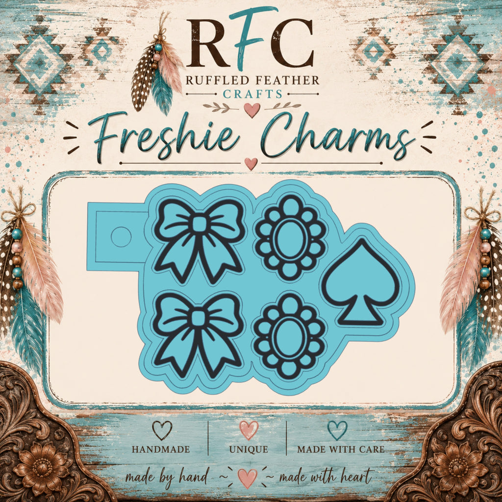 Western Accents | Silicone Freshie Charm Mold