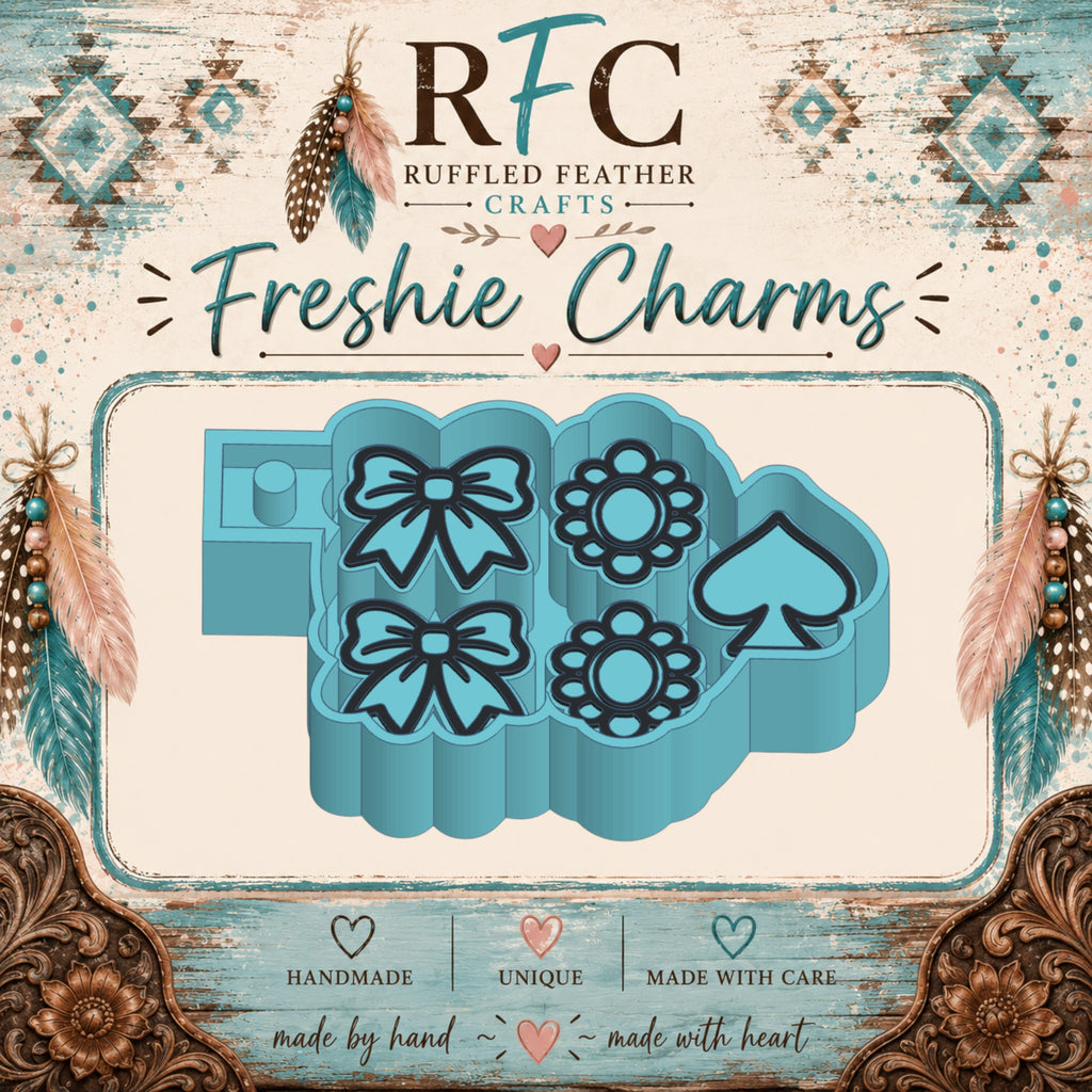 Western Accents | Silicone Freshie Charm Mold