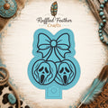 Ghostface Bow | Silicone Freshie Mold