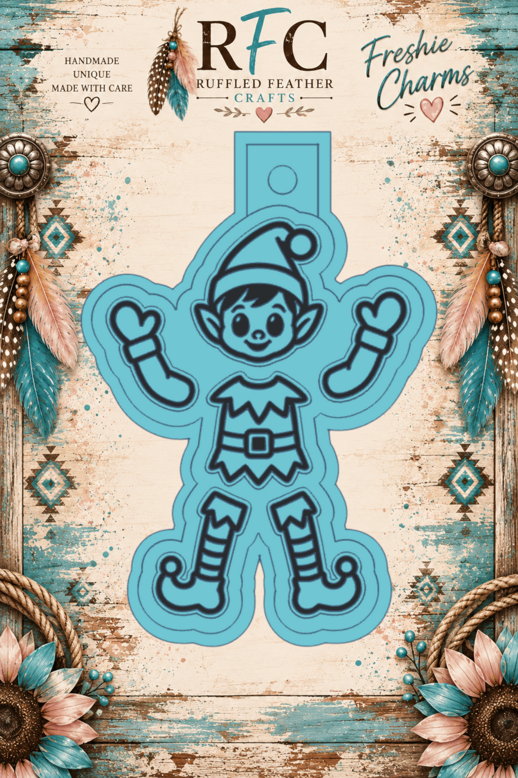Christmas Elf | Articulated Finished & Scented Freshie