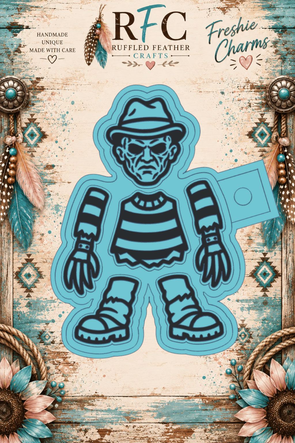 Freddy Inspired | Articulated Silicone Freshie Charm Mold
