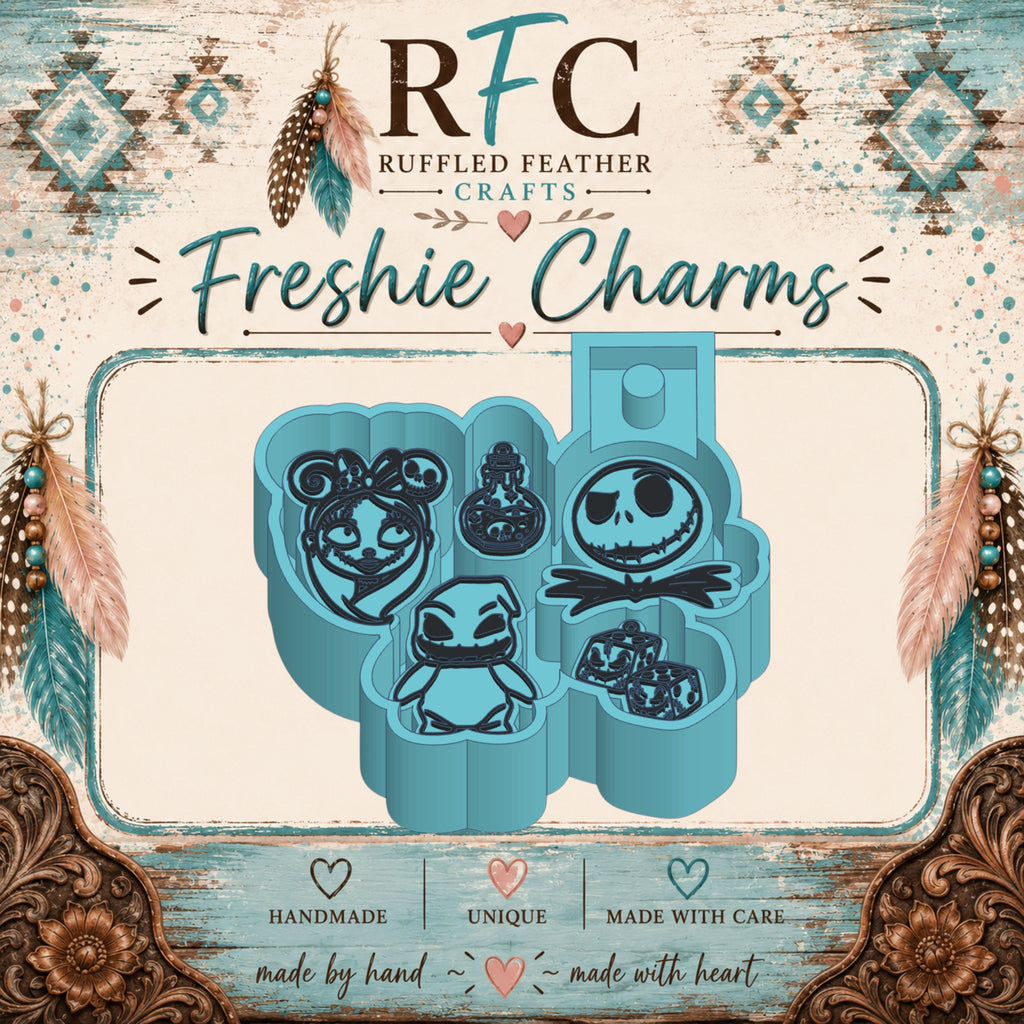 Nightmare Before Christmas | Silicone Freshie Charm Mold