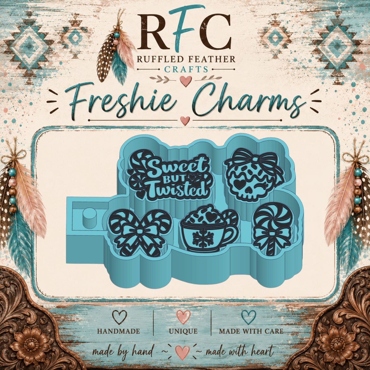 Sweet But Twisted | Silicone Freshie Charm Mold