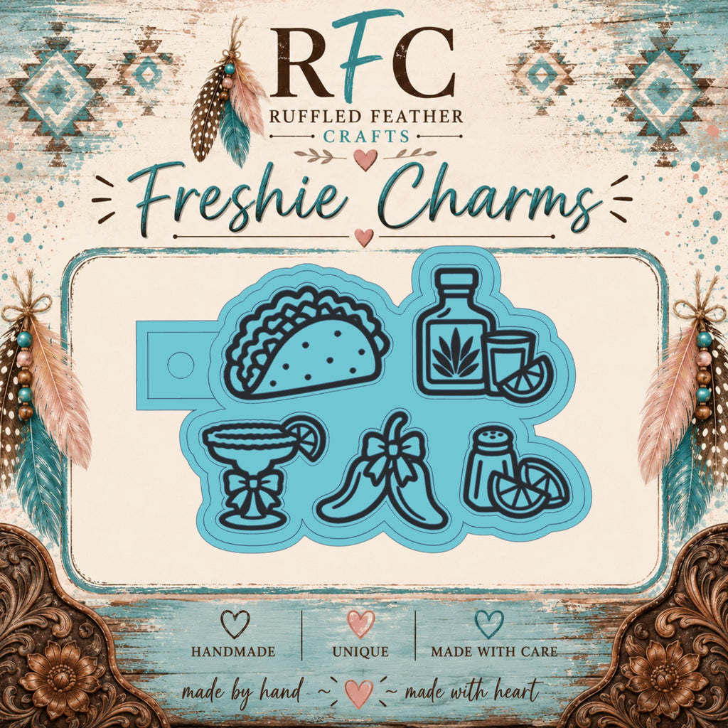 Tacos & Tequila | Silicone Freshie Charm Mold