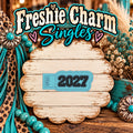2027 Graduation Year | Silicone Freshie Charm Single Mold