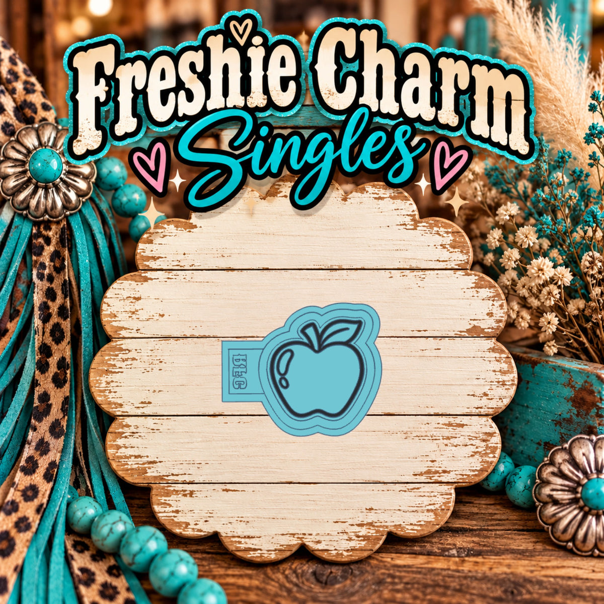 Teacher Apple | Silicone Freshie Charm Single Mold