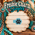 Paw Print - Style 1 | Silicone Freshie Charm Single Mold