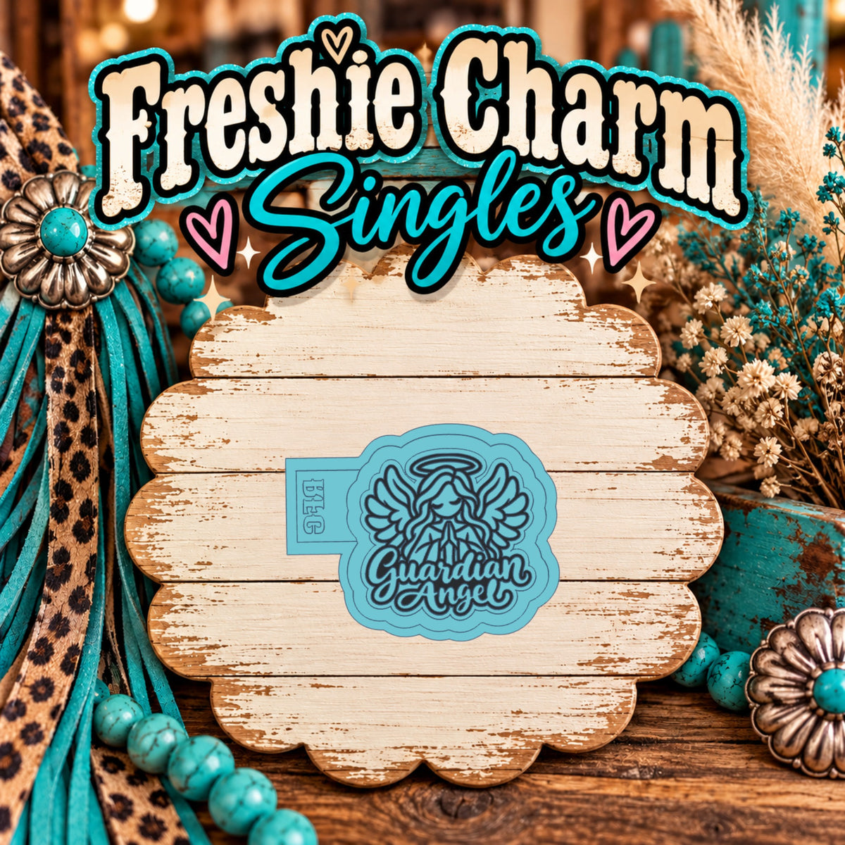 Guardian Angel | Silicone Freshie Charm Single Mold