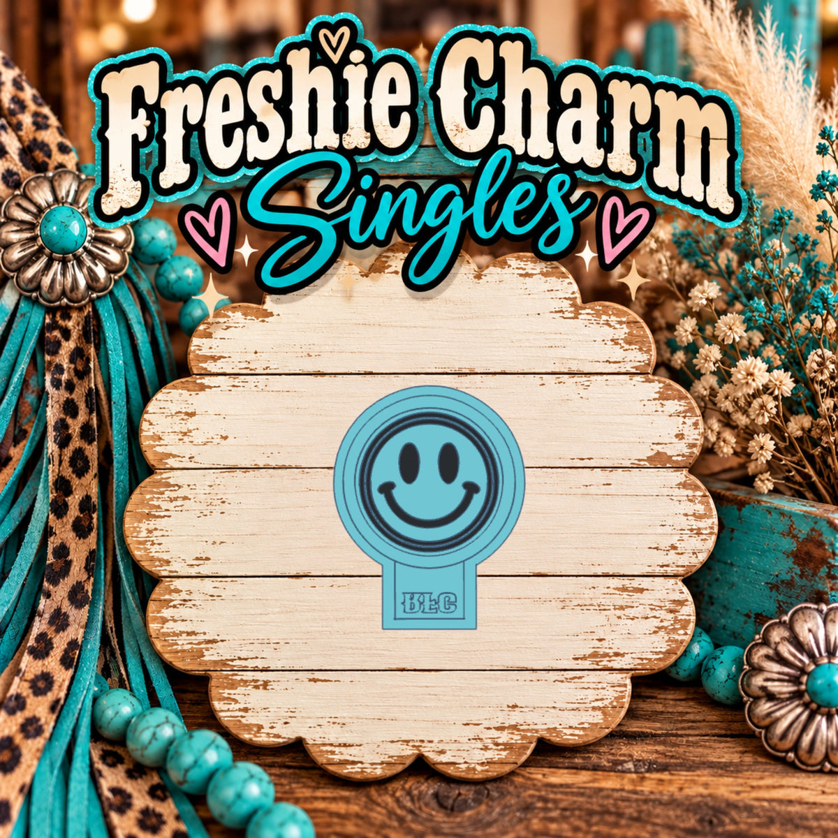 Smiley Face | Silicone Freshie Charm Single Mold