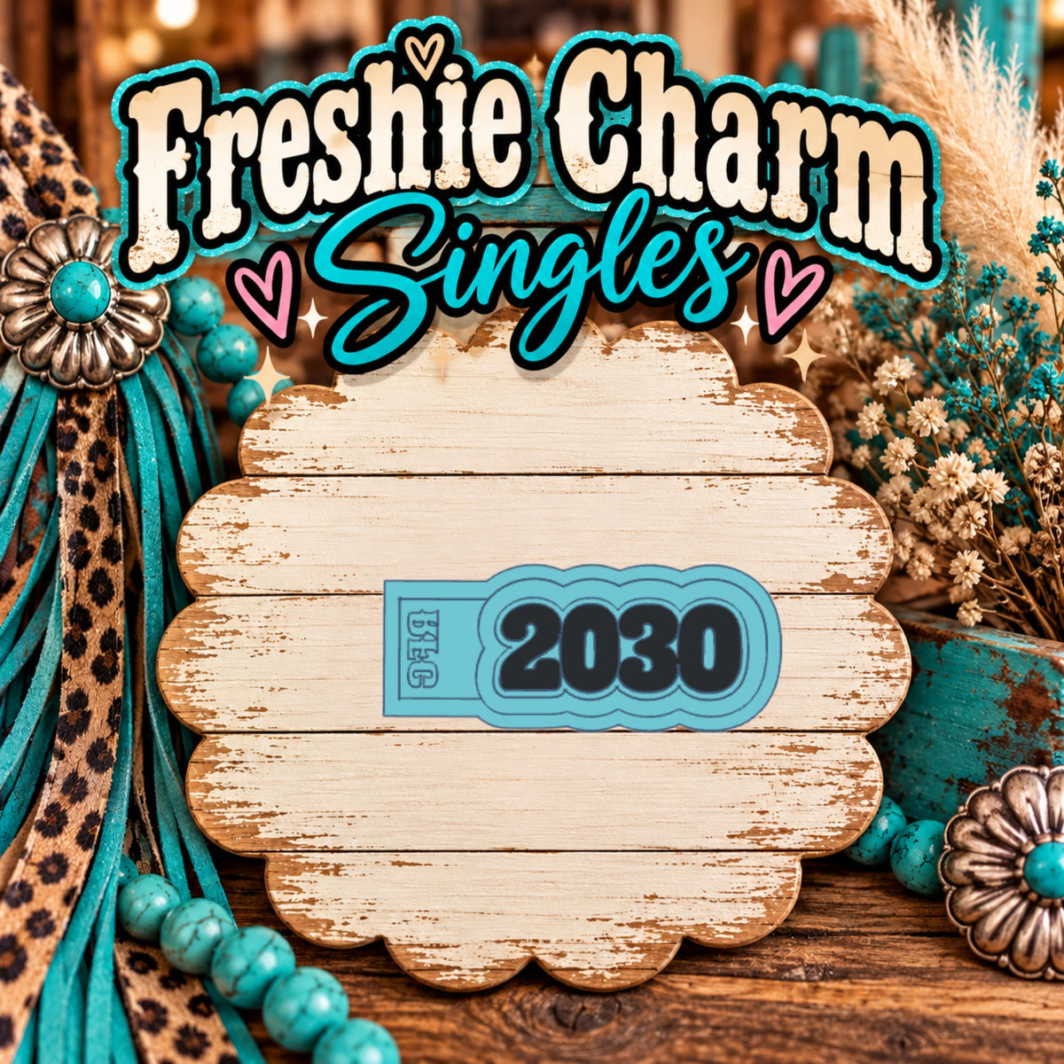 2030 Graduation Year | Silicone Freshie Charm Single Mold