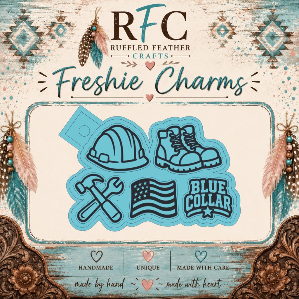 Blue Collar | Silicone Freshie Charm Mold Set