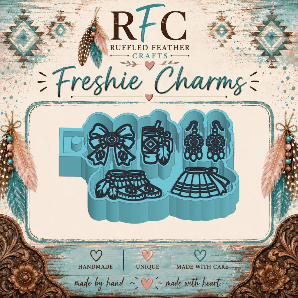 Native Vibes | Silicone Freshie Charm Mold Set