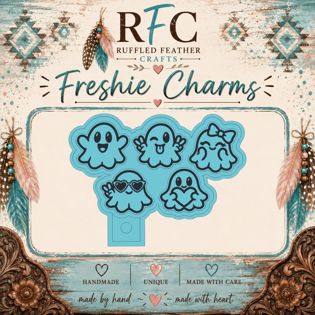 Ghost Expressions | Silicone Freshie Charm Mold Set