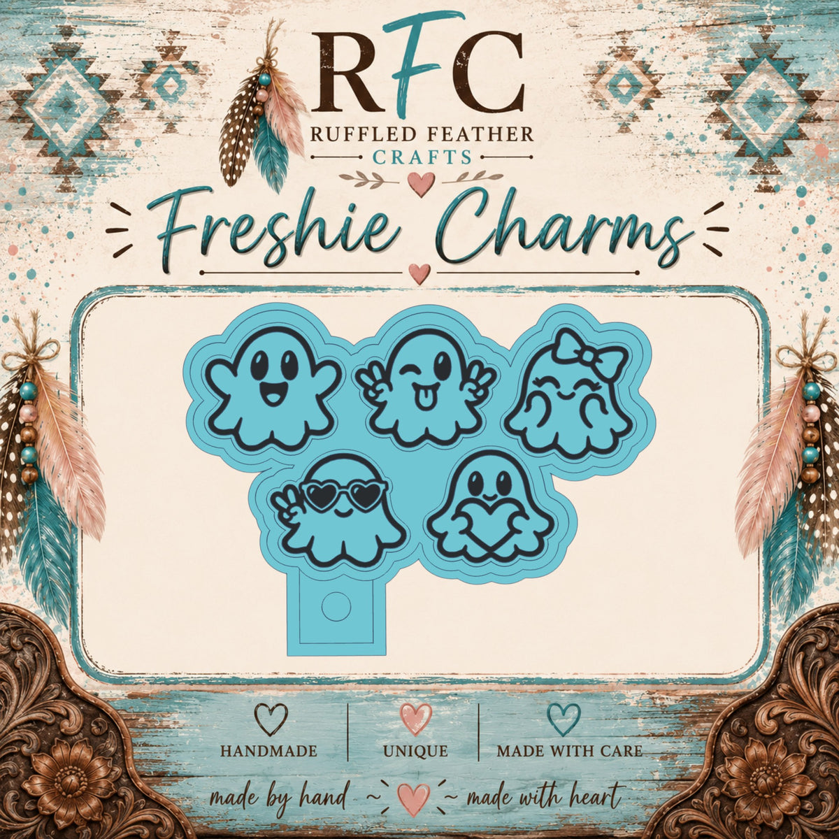 Ghost Expressions | Silicone Freshie Charm Mold Set
