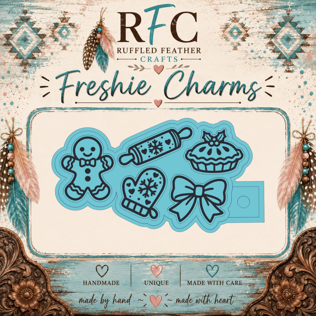 Christmas Baking | Silicone Freshie Charm Mold Set