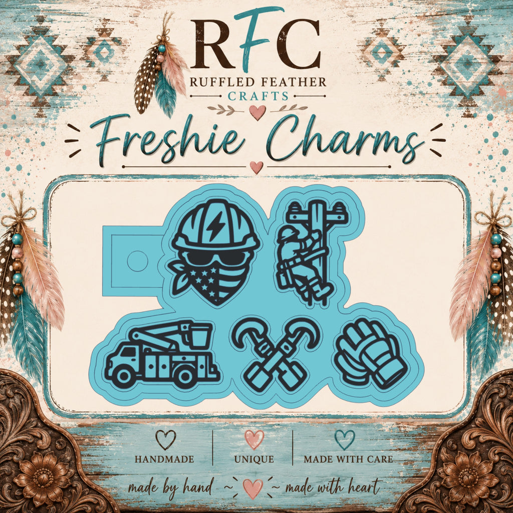 Lineman Life | Silicone Freshie Charm Mold Set