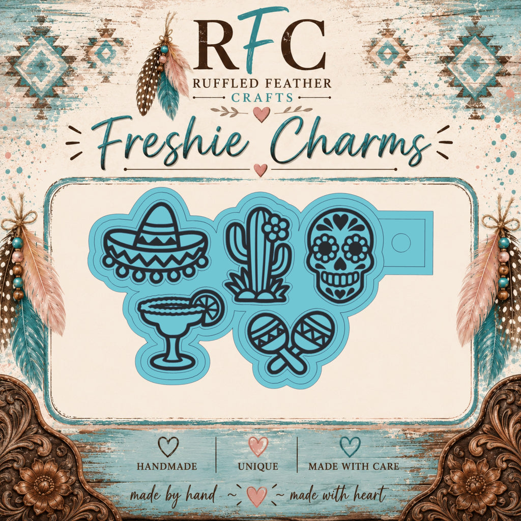 Fiesta | Silicone Freshie Charm Mold Set