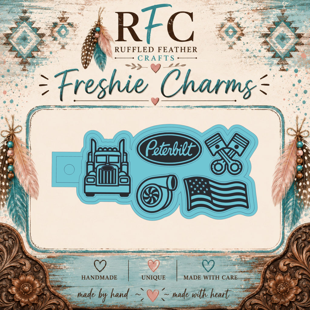 PB Trucking | Silicone Freshie Charm Mold Set